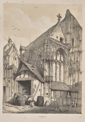 Keskiajan arkkitehtuuri: St. Etienne, Rouen