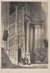 Keskiajan arkkitehtuuri: Portaikko, St. Maclou, Rouen