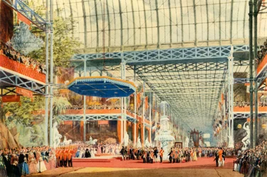 "Kuningatar Victorian suuren näyttelyn avajaiset 1. toukokuuta 1851", 1942.