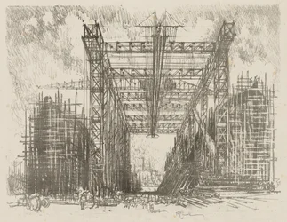 Englannin sotatyö: The Gantry (kauppiastelakka)