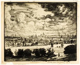 Lontoo Hampsteadin yli
