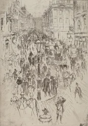 New Oxford Street, Lontoo, 1893.