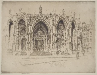 Saint-Macloun kirkon kuisti, Rouen