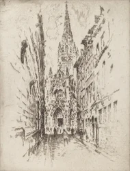 San Maclou, Rouen, 1907.
