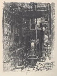 Aseen muotoileminen harkosta, 1917.