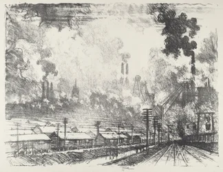 Hiilikaivos, 1916.