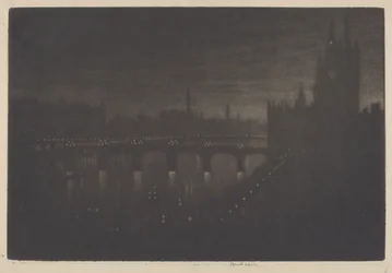 Westminster, ilta, 1909.