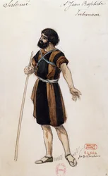 Giovanni Battista Richard Straussin (1864-1949) Salomea varten, esitetty Pariisin Opera Garnierissa 3. toukokuuta.