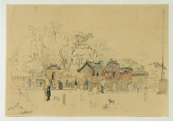 Makok Temple Grove Macaon niemimaalla