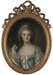 Provencen kreivittären muotokuva (1753-1810) (öljy kankaalle)