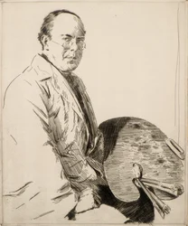 Omakuva, 1900-luku (etsaus)