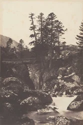Cauterets, Espanjan silta, 1853.