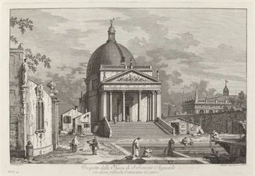 SAN-kirkon esite. Simeone Apostolo, 1742.