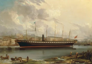 Ison-Britannian neitsytmatka vuonna 1856