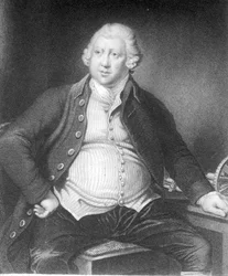 Sir Richard Arkwright, kaiverrettu Joseph Jenkinsin toimesta, 1833.