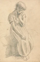 Istuva lapsi