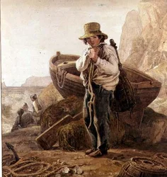 Nuori kalastajapoika
