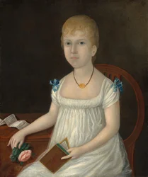 Adelina Morton, noin 1810 (öljy kankaalle).