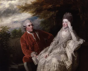 David Garrick; Eva Maria Garrick, o.s. Veigel.