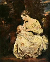 Rouva Hoare ja lapsi, 1763-1764, n. 1912