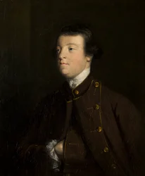 Sir William Lowtherin muotokuva, 3rd Bt., n. 1747-56 (öljy kankaalle)