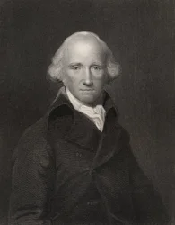 Warren Hastings, kaivertanut H. Robinson, teoksesta "National Portrait Gallery, osa III", julkaistu noin 1835