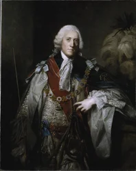 William Cavendish, 4. Devonshiren herttua (öljy kankaalle)