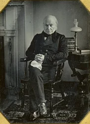 John Quincy Adams, n. 1850. Tekijät: Josiah Johnson Hawes, Albert Sands Southworth.