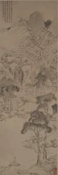 Maisema Wen Zhengmingin tyyliin