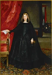 Margarita Teresa Itävallan, Espanjan infantti (maalaus kankaalle)