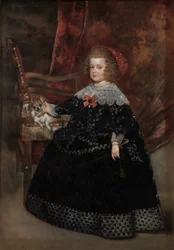 Maria Teresa, Espanjan lapsi, n. 1645 (öljy kankaalle)