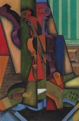Kitara ja viulu, 1913