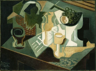 Pöytä rakennuksen edessä; La Table Devant le Battiment, 1919