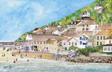 Swimming from the Wharf, 2009 (Gouassi paperilla)