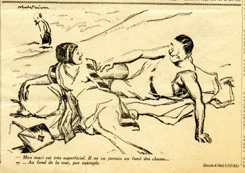 Suorapuheinen, satiirinen N & B:ssä