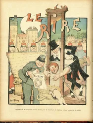 Kuvitus Abel Faivresta (1867-1945) Le Riren kanteen
