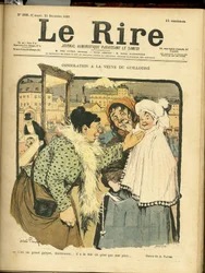 Kuvitus Abel Faivresta (1867-1945) Le Riren kanteen