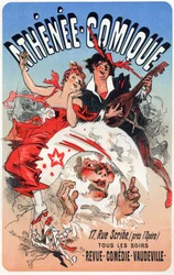 Athenee Comiquen teatteri, n. 1870-1880 (juliste)
