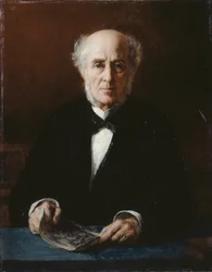 Muotokuva kirjailija Étienne Aragosta 1802-1892, 1882.