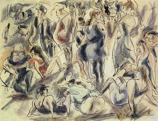 American Beach; Plage American, n. 1917