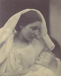 Lepäävä Madonna, 1864.