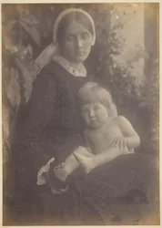 Rouva Herbert Duckworth Gerald Duckworthin kanssa