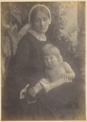 Rouva Herbert Duckworth ja Gerald Duckworth, 1872.