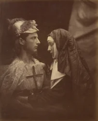 Sir Galahad i la monja pàl·lida, 1874. finlandès