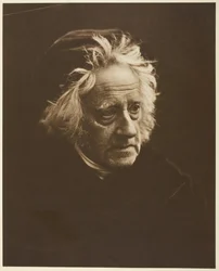 Sir John Herschel, 1867, painettu 1875.