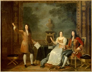 Jean Racine (1639-1699) luki "" Athalie" - ennen Louis XIV:tä (1638-1715) ja Francoise d