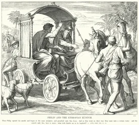 Philip ja Etiopian eunukki (kaiverrus)