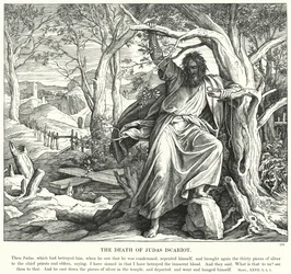 Juudas Iskariotin kuolema (kaiverrus)