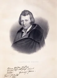 Heinrich Heinen muotokuva, 1839