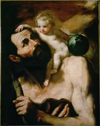 Saint Christopher ... (maalaus kankaalle)